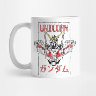 Gundam unicorn Mug